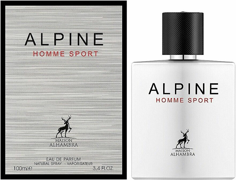 Eau de Parfum Alhambra Alpine Homme Sport, 100 ml Eau de Parfum Alhambra Alpine Homme Sport, 100 ml