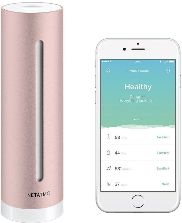 Stacion meterologjik Netatmo Healthy Home Coach
