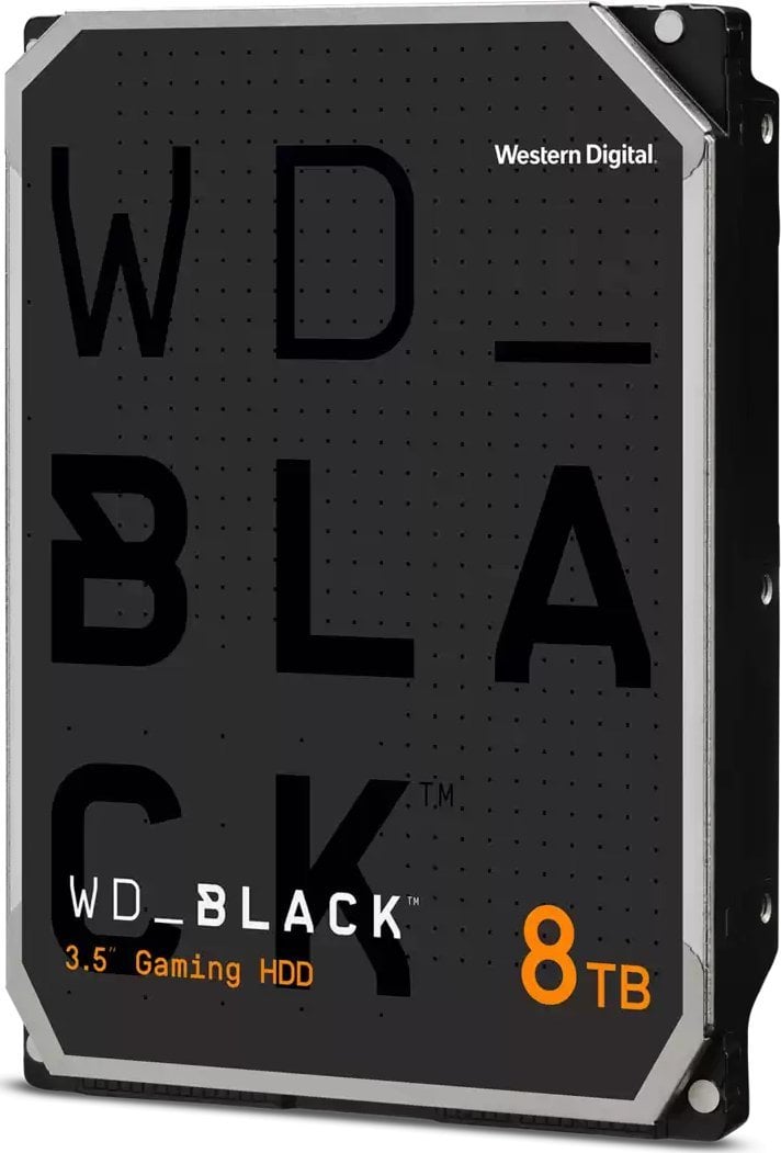 Disk HDD WD Black Gaming, 8TB, 3.5" SATA III (WD8002FZBX)