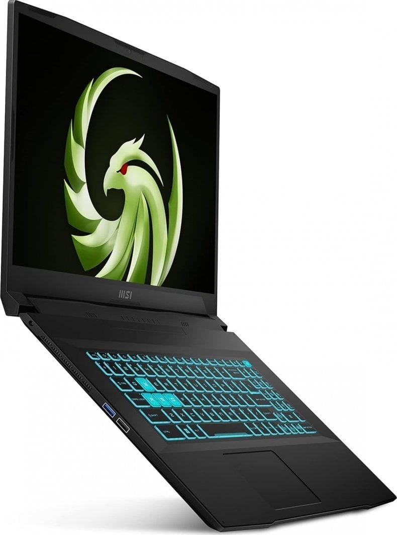 Лаптоп MSI Bravo 17 D7VEK-092XPL, 17.3", AMD Ryzen 5 7535HS, 32 GB RAM, 512 GB SSD, NVIDIA GeForce RTX 4050
