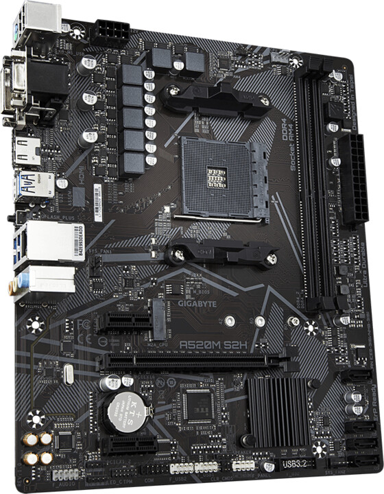 Pllakë amë GIGABYTE A520M S2H - AMD A520