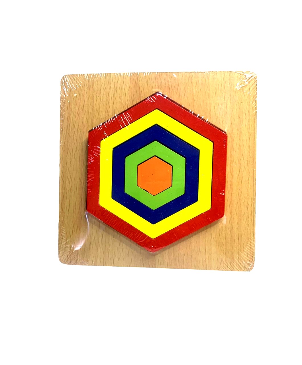 Puzzle druri për fëmijë Nrubi Gjashtëkëndësh PDGJ, 1 copë