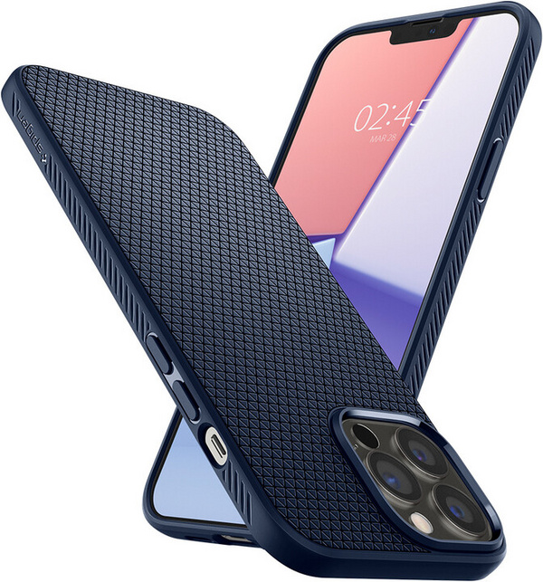 Mbrojtëse Spigen Liquid Air për Apple iPhone 13 Pro, e kaltër