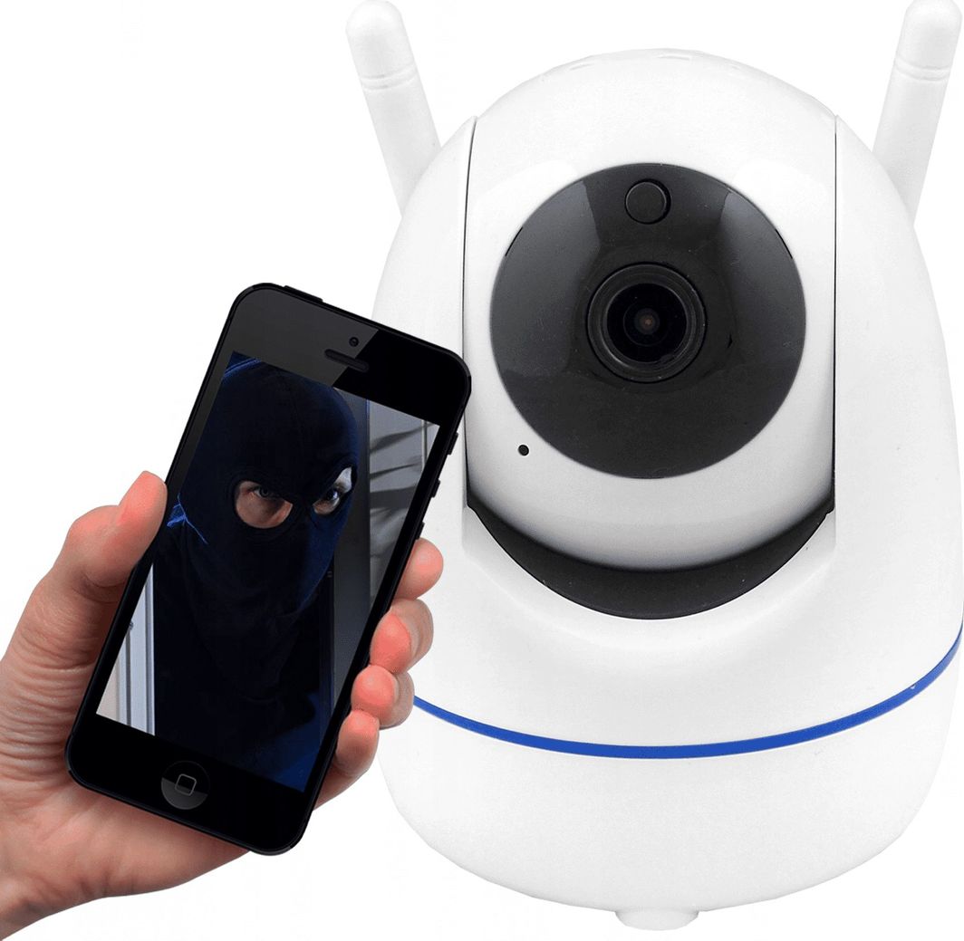 Kamerë sigurie rrotulluese IP LTC, WiFi, 2.0MP, MicroSD, 128GB, e bardhë
