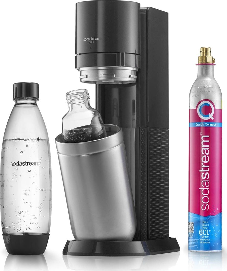 Saturator Sodastream Duo Black, i zi