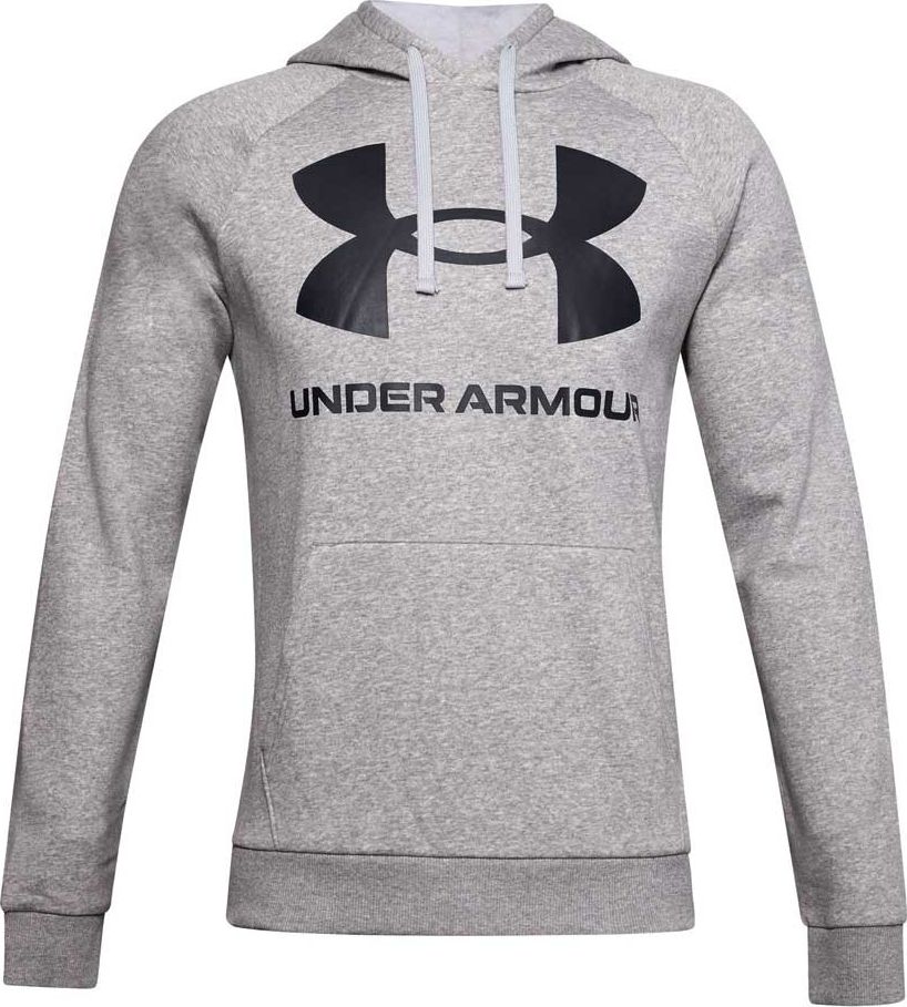 Duks për meshkuj Under Armour Rival Fleece Big Logo, L, i hirtë