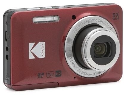 Kamerë Kodak Friendly Zoom FZ55, e kuqe