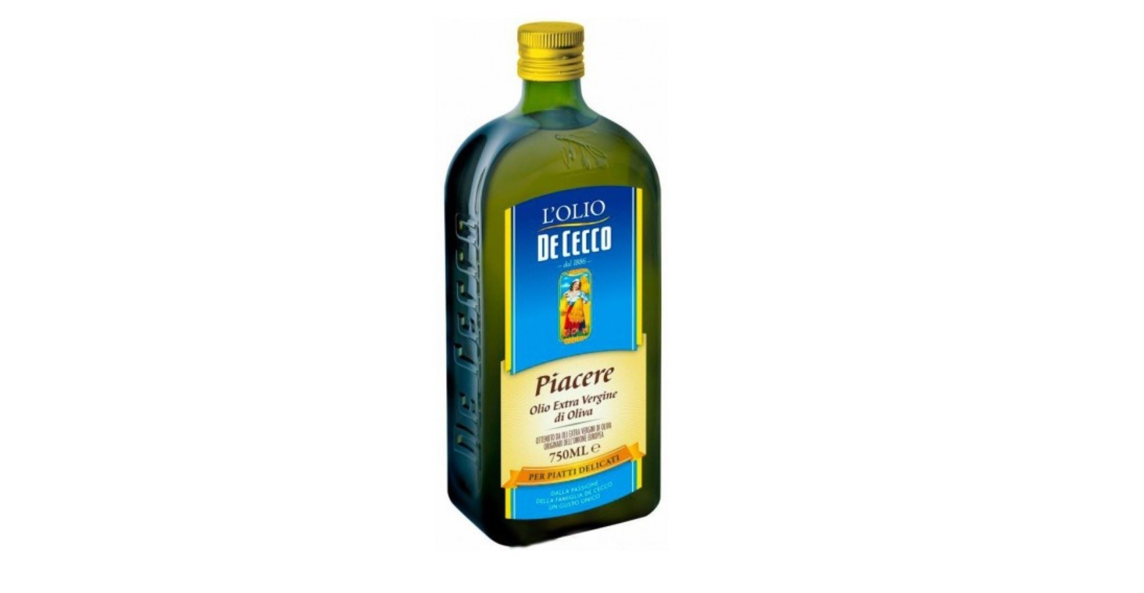 Vaj ulliri ekstra i virgjër Delicato De Cecco, 0.75 L