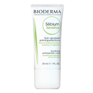 Krem qetësues dhe hidratues për lëkurë të ndjeshme Bioderma Sébium Sensitive, 30 ml Krem qetësues dhe hidratues për lëkurë të ndjeshme Bioderma Sébium Sensitive, 30 ml
