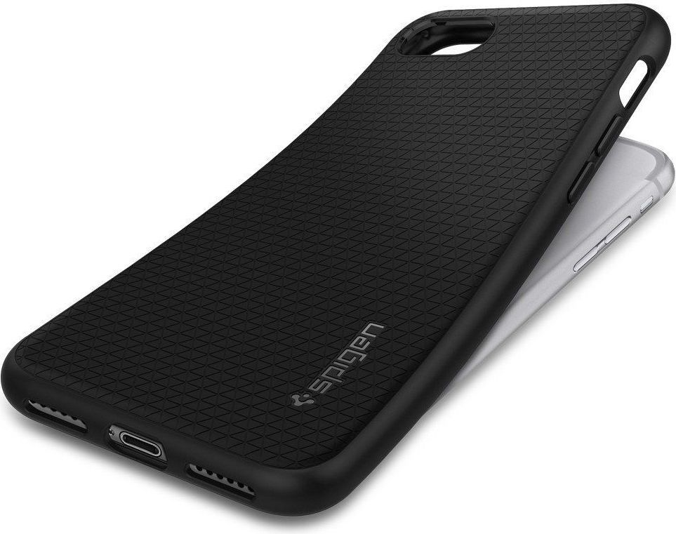 Mbrojtëse Etui Liquid Air për IPhone 7/8, e zezë
