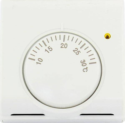 Termostat universal për rregullimin e temperaturës Apte AG676, i bardhë