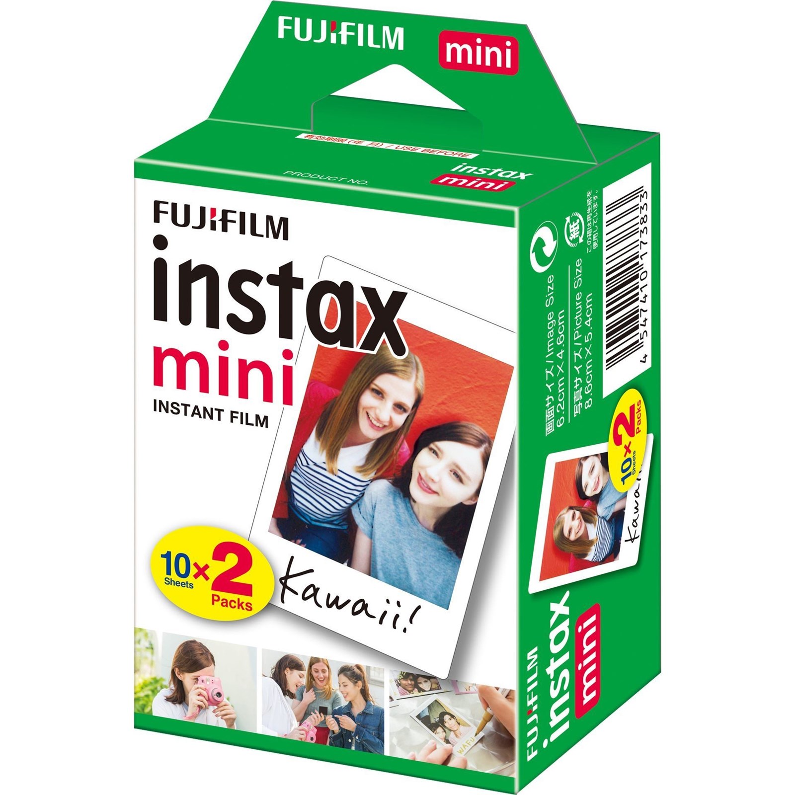Fujifilm Instax Mini colour instant film - ISO 800 - 10 - 2 cassettes Fujifilm Instax Mini colour instant film - ISO 800 - 10 - 2 cassettes