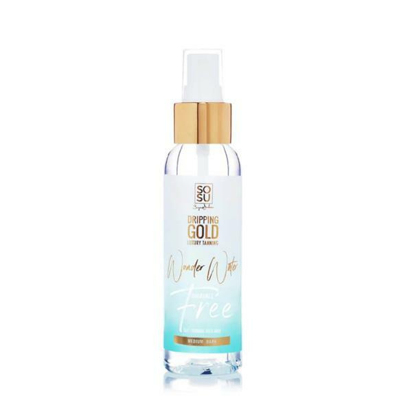 Spërkatës vetë-nxirje për fytyrë SOSU by Suzanne Jackson Dripping Gold Wonder Water, Medium/Dark, 100 ml