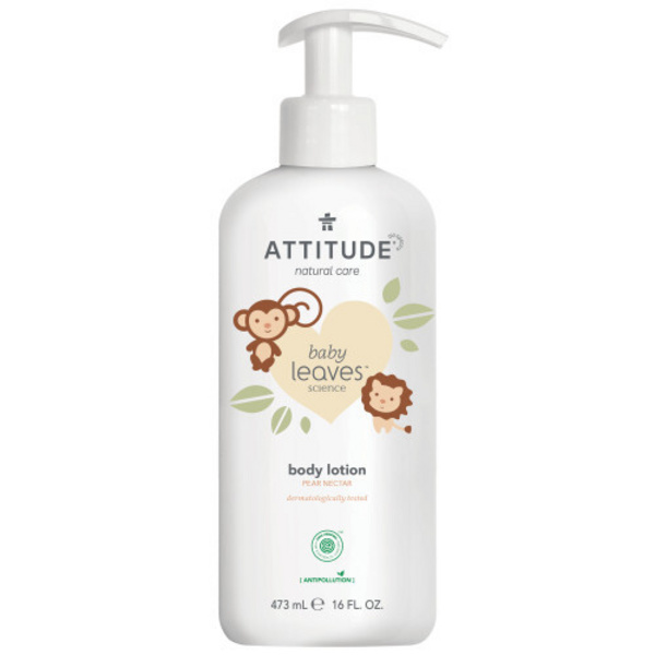 Losion trupi për fëmijë Attitude BABY LEAVES z66749, 473 ml