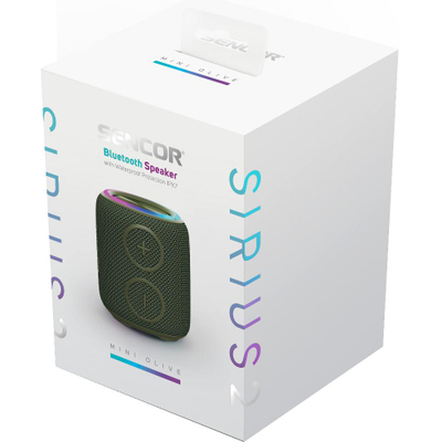 Altoparlant Wireless Sencor SIRIUS 2 Mini, gjelbër