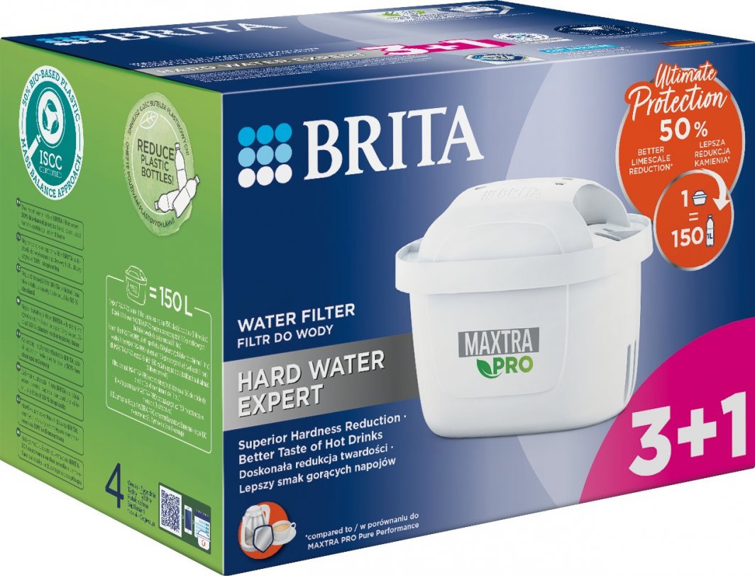 Fishek filtri Brita, 4 copë, 150 l