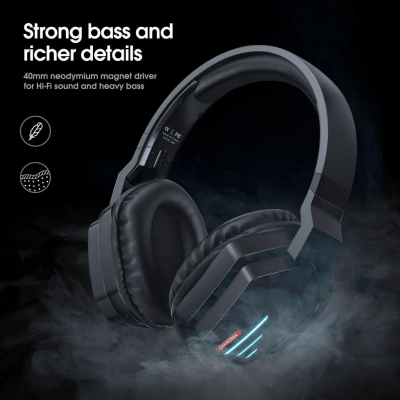 Kufje Onikuma B60, Gaming, Wireless, të zeza
