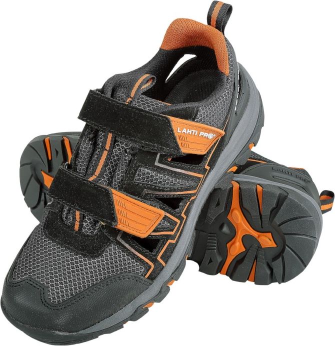 Atlete LAHTI Professional (L3060642), nr 42, të hirta me portokalli
