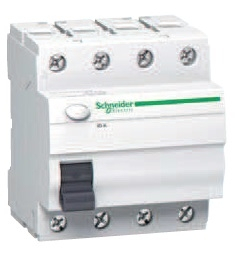 Ndërprerës diferencial Schneider 4P, 25A, 0.03A