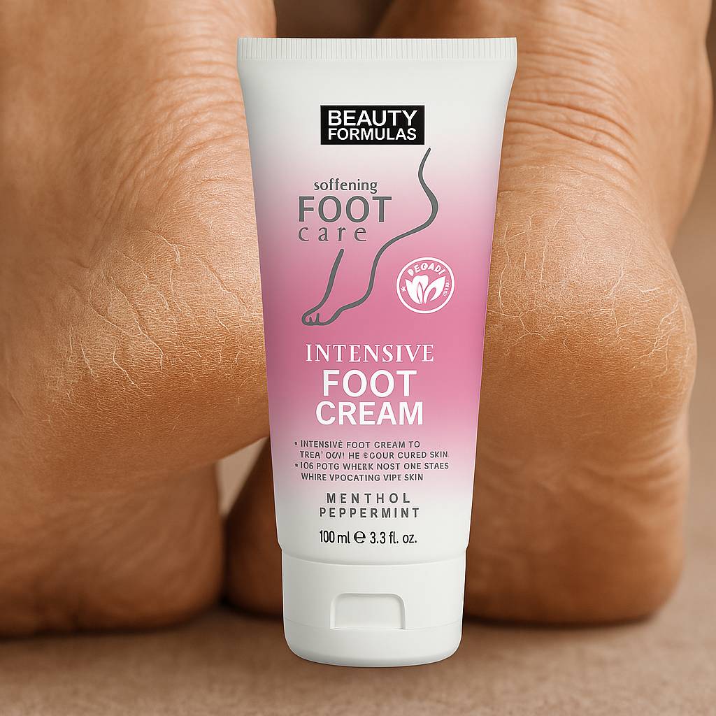 Krem zbutes dhe riparues për këmbë Beauty Formulas Foot Care Intensive, 100ml