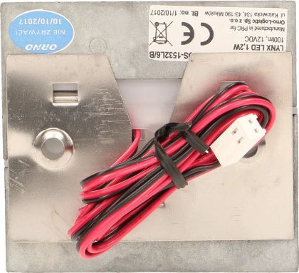 Ndriçues dekorativ Orno Lynx, LED, i zi 