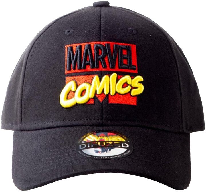 Kapele Marvel - 3D Embroidery Logo, e zezë