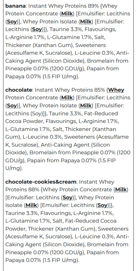 Proteinë 100% Whey Protein Professional, 2.3kg