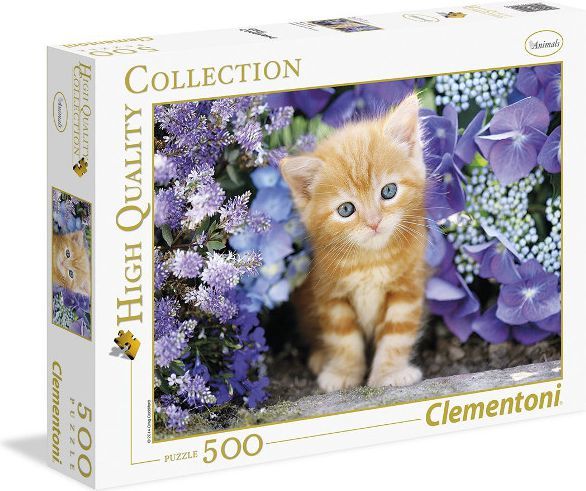 Clementoni The Cat Сложувалка, 500 Парчиња