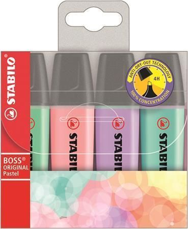 Set i markerave theksues Stabilo Boss 234838, shumëngjyrësh