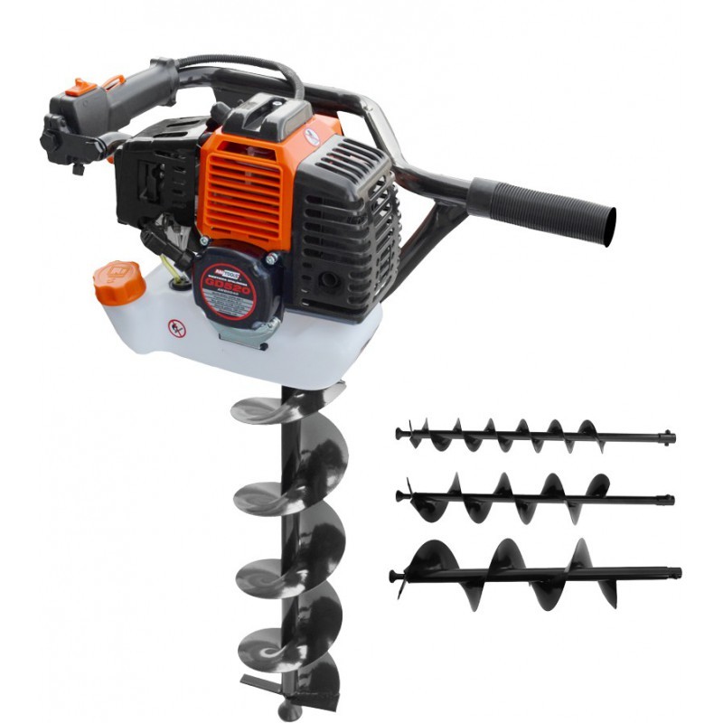 Makinë shpuese AWTools Auger (AW80040), 2.95KM + 3 shpuese