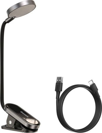 Llambë me kapëse Baseus, LED, 3W, e zezë