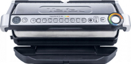 Grill elektrik Tefal GC724D12 OptiGrill + XL, 2000W, i argjendtë / i zi