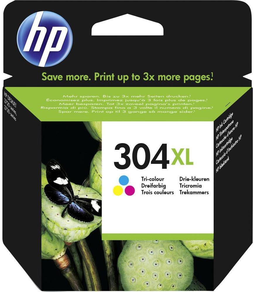 Set ngjyra për printer HP 304XL, 3 ngjyra