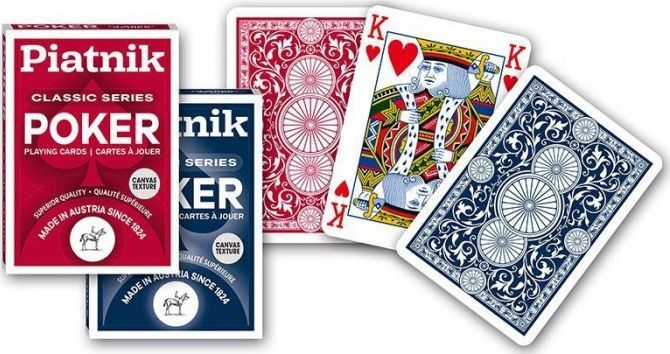 Set karta Piatnik Poker Classic Series, 55 copë