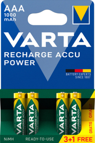 Bateri VARTA AAA 1000 mAh