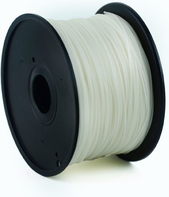 Filament për printer 3D Gembird PLA natural (3DP-PLA1.75-01-NAT), 1.75mm, 190 gradë, i bardhë