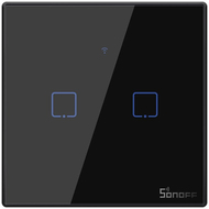 Ndërprerës Smart WiFi + RF 433 Sonoff T3 EU TX (2-channel) Ndërprerës Smart WiFi + RF 433 Sonoff T3 EU TX (2-channel)