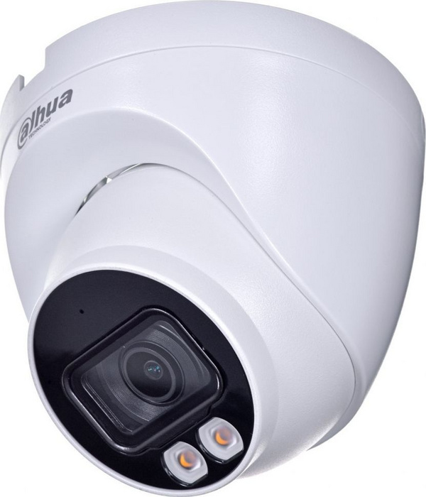 Kamerë IP Dahua Technology IPC-HDW2439T-AS-LED-0280B-S2, Full-Color - 4 Mpx, 2.8 mm, e bardhë