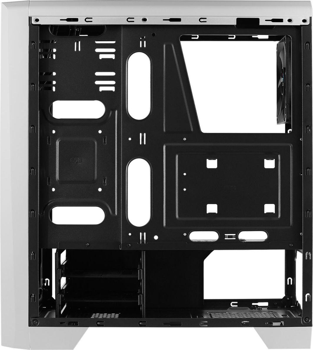 Куќиште за компјутер Aerocool Cylon, бело, Midi Tower