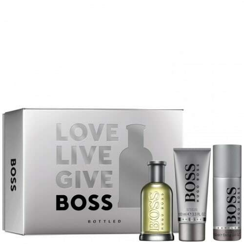 Set Hugo Boss Boss No. 6 Bottled, Eau de Toilette 100 ml + xhel dushi 100 ml + deodorant 150 ml