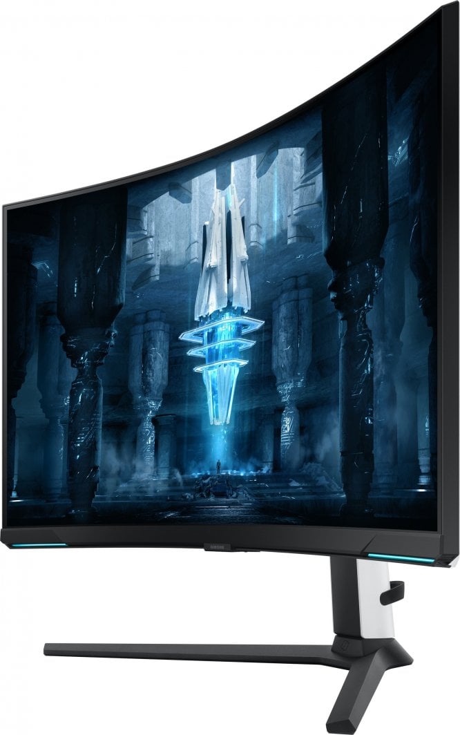 Монитор Samsung Odyssey Neo G85NB, 32", бела боја