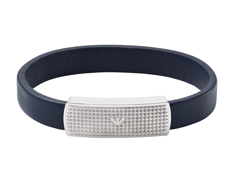 Byzylyk për meshkuj Emporio Armani EGS2987040, e kaltër/argjendtë Byzylyk për meshkuj Emporio Armani EGS2987040, e kaltër/argjendtë