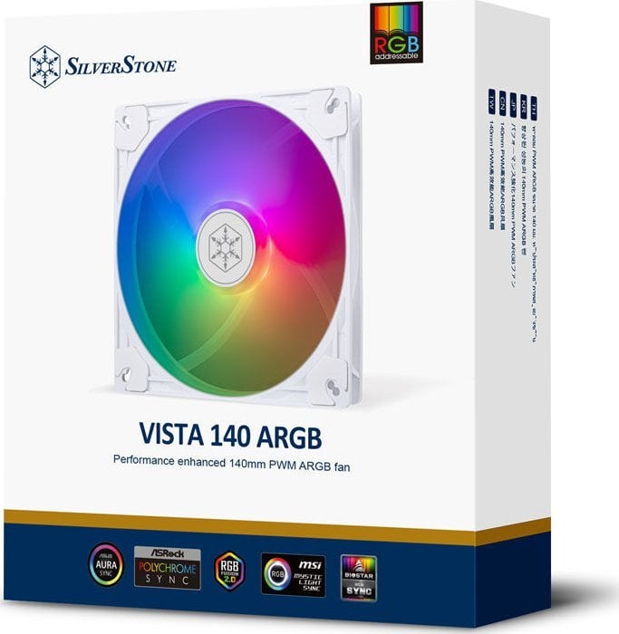 Ftohës SilverStone VISTA 120 ARGB (SST-VS120W-ARGB), 120 mm