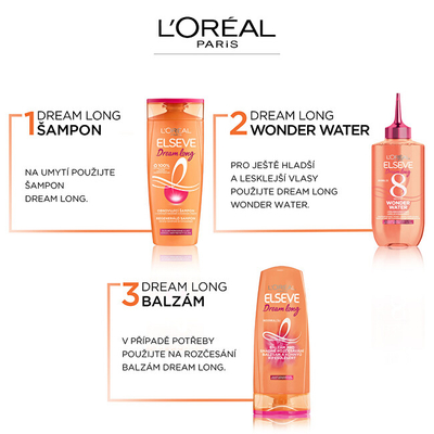 Balsam L'Oreal Paris Elseve Dream Long 8 Second Wonder Water 200 ml