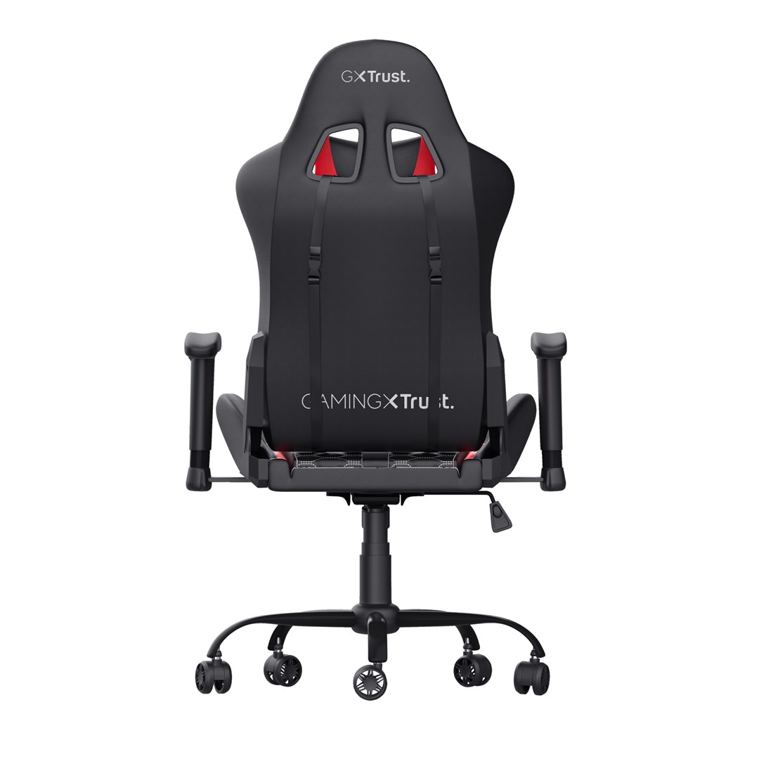 Karrige lojërash TRUST GXT 708R Resto, e kuqe/e zezë
