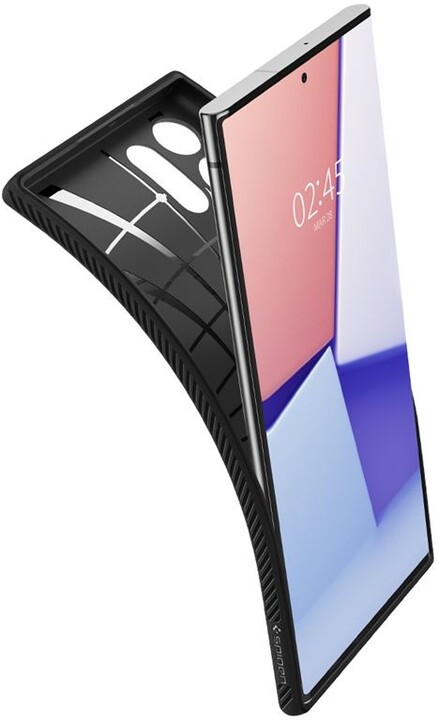 Маска Spigen Liquid Air за Samsung Galaxy S22 Ultra, црна