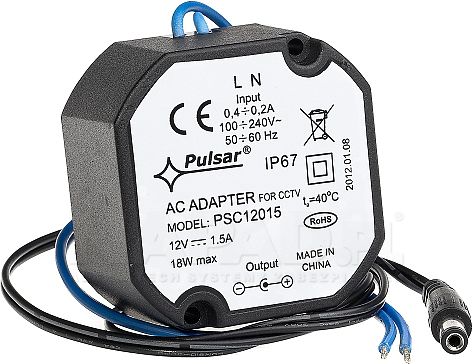 Karikues për kamera CCTV Pulsar Switched-mode Stabilized