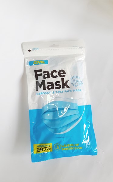 Maskë Civil, 10 copë, 10049