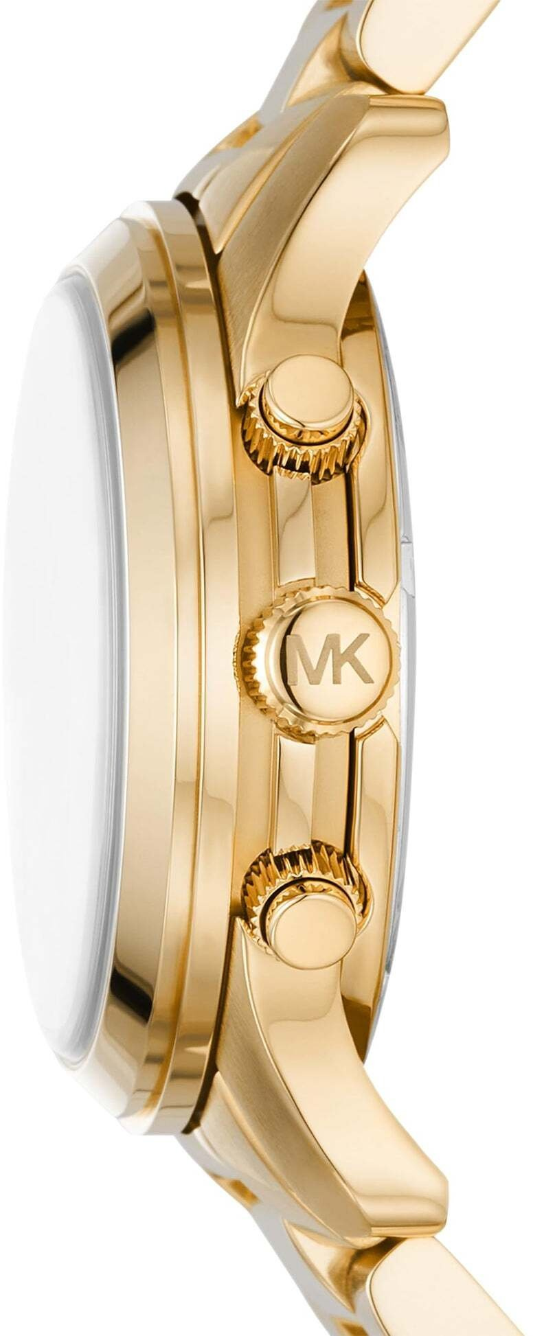 Orë dore Michael Kors Runway, 38mm, çelik inox, ngjyrë ari