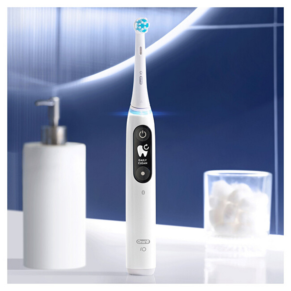 Braun Oral-B iO6 Duo Pack Електрична Четка за Заби, White/Pink